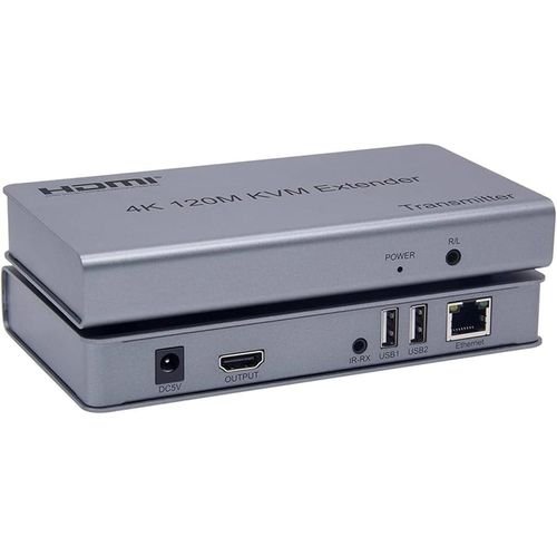 4K 120M HDMI KVM Extender Par RJ45 Ethernet Cat5e Cat6