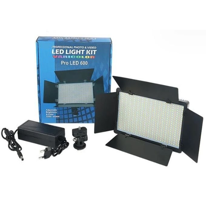 Kit D'éclairage Vidéo à LED Padom 600, éclairage Vidéo