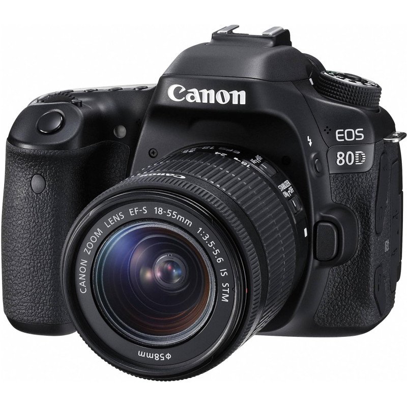 Canon EOS 80D + Objectif 18-55LS STM