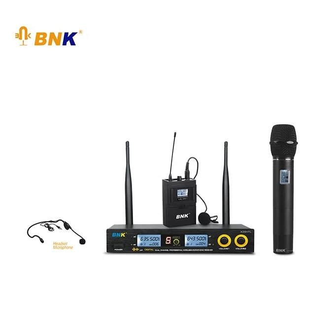 Bnk - X35HTL, 2 Microphones Sans Fil
