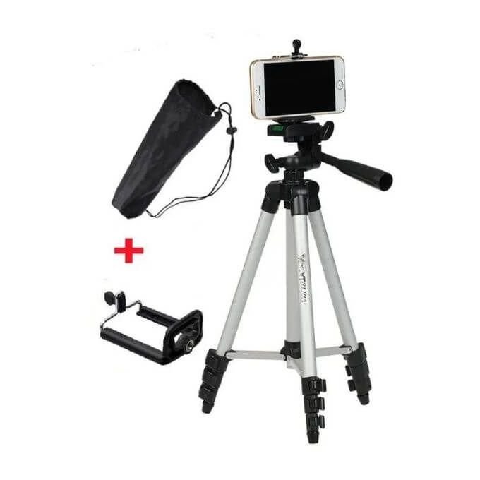 Weifeng WT-3111b Trépied Portable 3 Voies Pour Caméscope