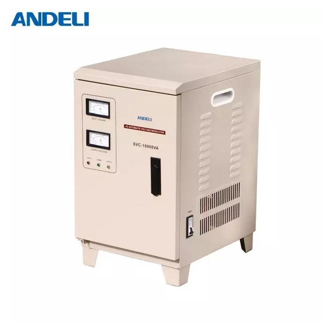 Andeli Régulateur De Tension-Stabilisateur Avec Servomoteur Andeli SVC– 10000 VA, 10kw