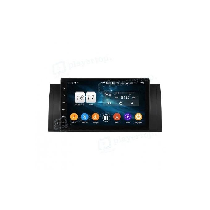 Radio Android 2.5D IPS Pour BMW X5 1999-2008