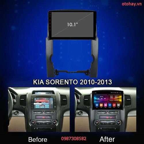 Radio Android 2.5D IPS Pour Kia Sorrento 2010-12