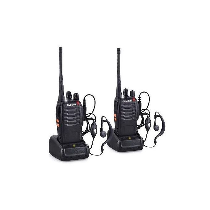 Bf-888s Station De Radio Talkie-walkie UHF 400-470MHz 16CH 888s